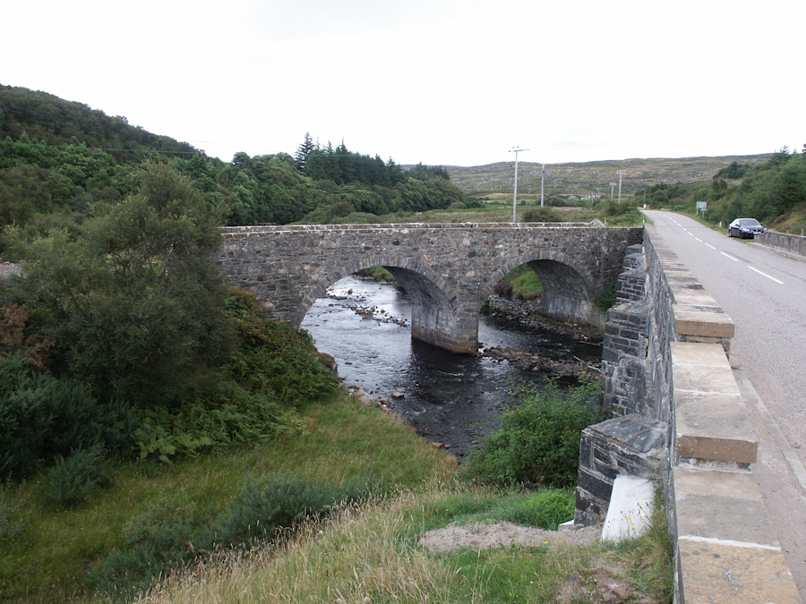 Borgie Bridge over River Borgie